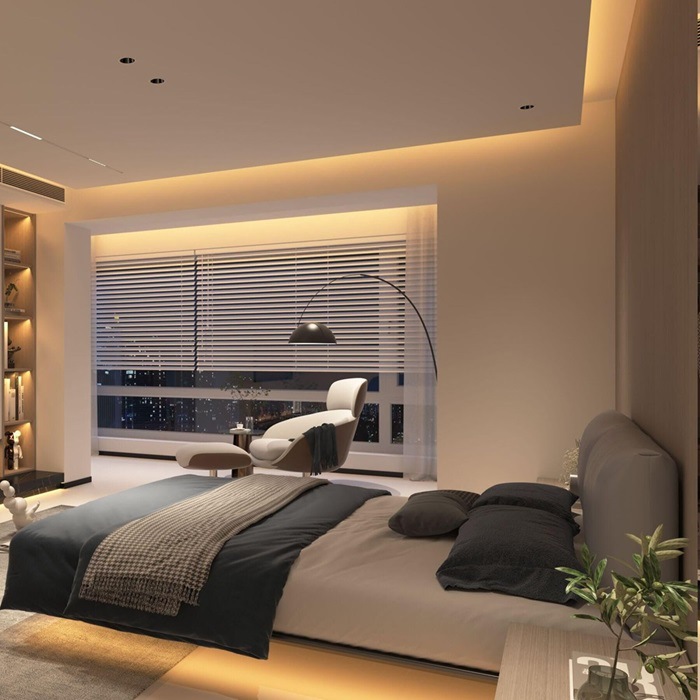 bedroom lighting
